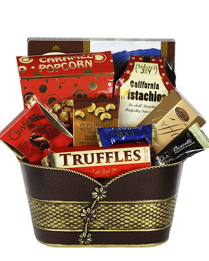 Deluxe signature basket Canada's Gift Baskets Inc.