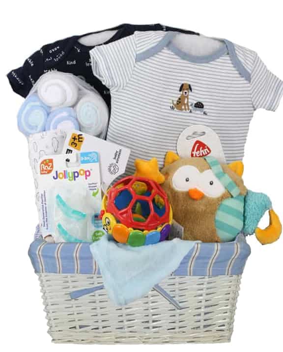 Baby boy gift baskets
