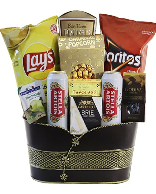 Mini Champagne Set Gift Chest - Twana's Creation Gourmet Gift Basket