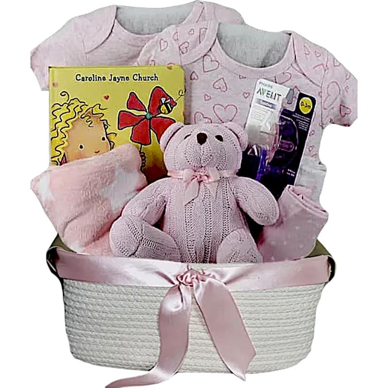 Pink Doggy Basket 1 Pink Doggy Basket 1