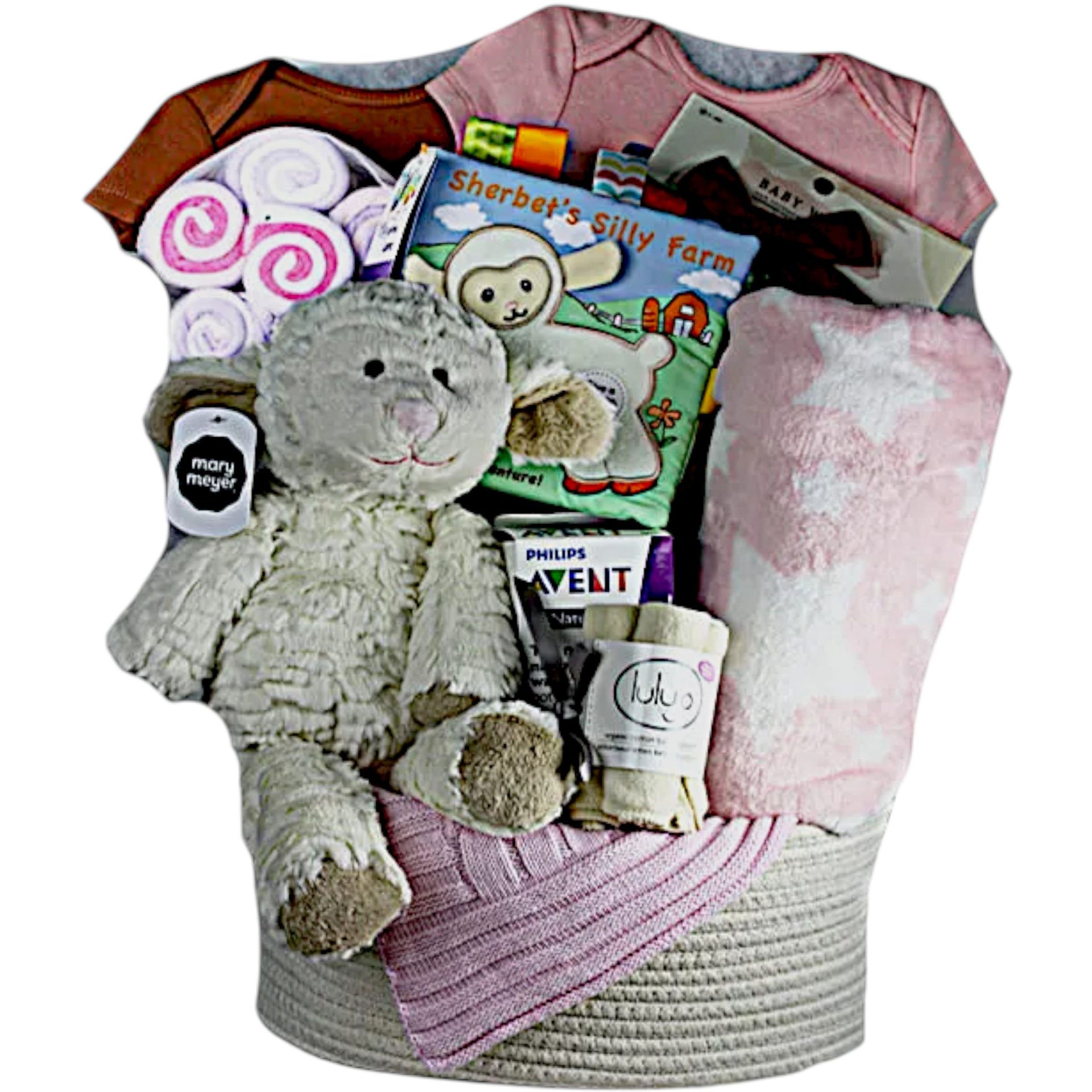 Lamb Girl Basket Lamb Girl Basket - Image 1